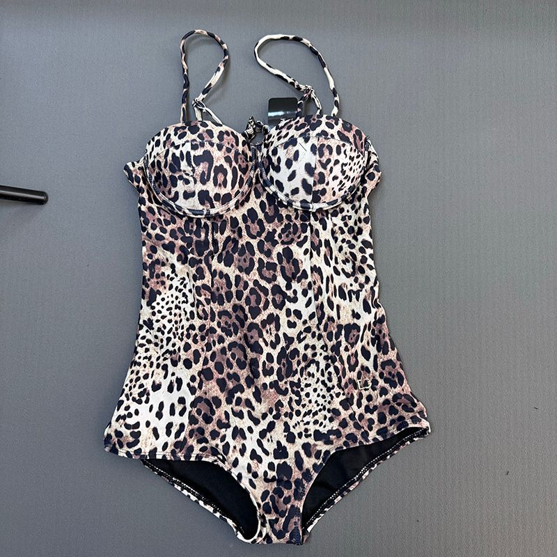 Designer Women's Bikini Swimwear Full Rhinestone Letter Swimsuit Summer Beach Vacation Luxury One Piece Swim suit Womens Sexy Slim Bikini Set - 8 of 8