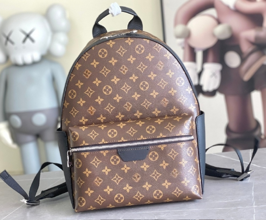 Designer bag Classic Monogram Print Sling Bag, Men's Luxury Chest Bag with Leather Trim, Casual Crossbody Backpack for Daily Commute Free Shoulder bag aa - 2 of 5