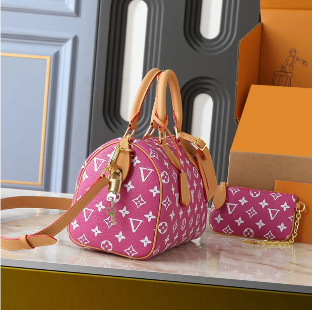 Luxury designer bag pochette crossbody shoulder bag high-quality monogram leather travel bag tote old flower classic women's large capacity handbag purse wallet - 4 of 6