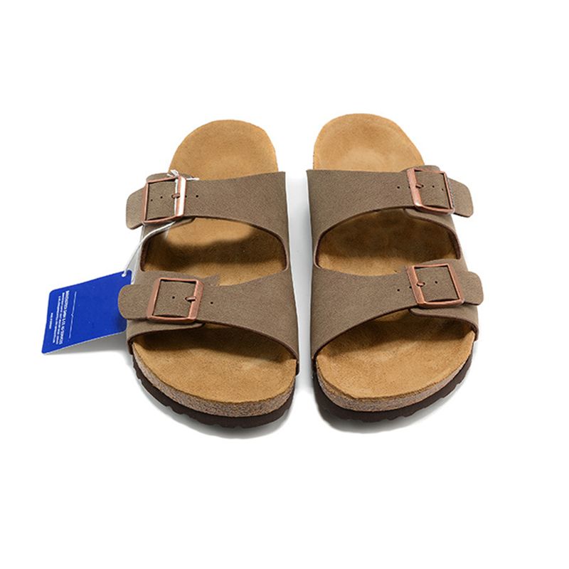 Clog Slippers Designer Clogs Sandals Summer Womens Mens Cork Slides Suede Leather Pantoufle Flip Flops Casual Scuffs Beach Shoes Size 35-46 - 4 of 9