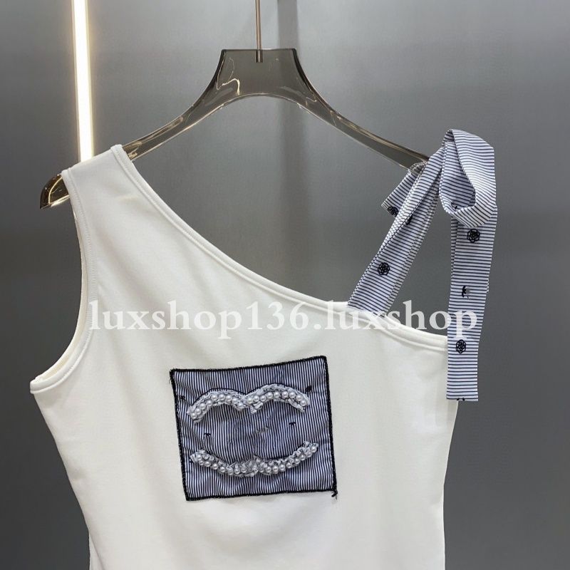 New Fashion Clothing Cotton Tank Top Fashion designer Knitted Vest for Women - 8 of 8