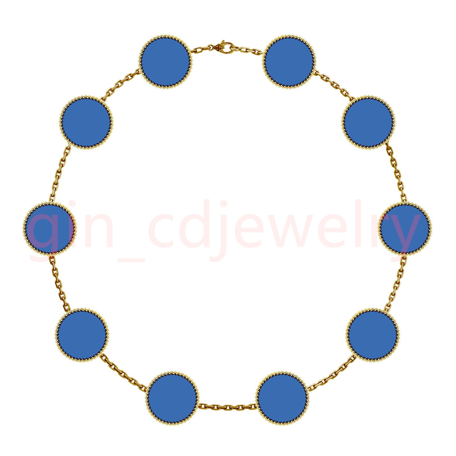 Fashion Classic Lucky 10 Flower Necklace Ladies and Girls Valentine's Day Mother's Day Engagement Jewelry - 5 of 8