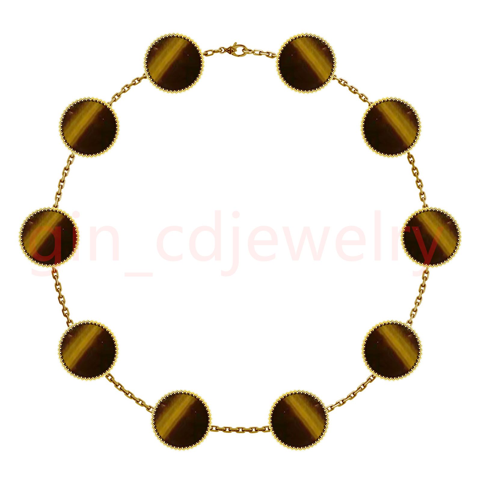 Fashion Classic Lucky 10 Flower Necklace Ladies and Girls Valentine's Day Mother's Day Engagement Jewelry - 3 of 8