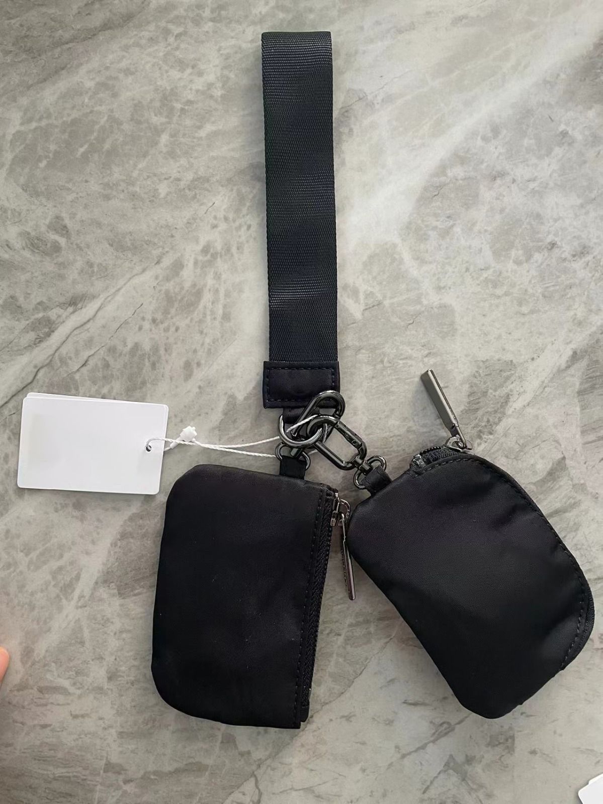 High quality yoga sport keychain mens and womens chain storage coin purse butler key mini lululies bag 02 - 6 of 6