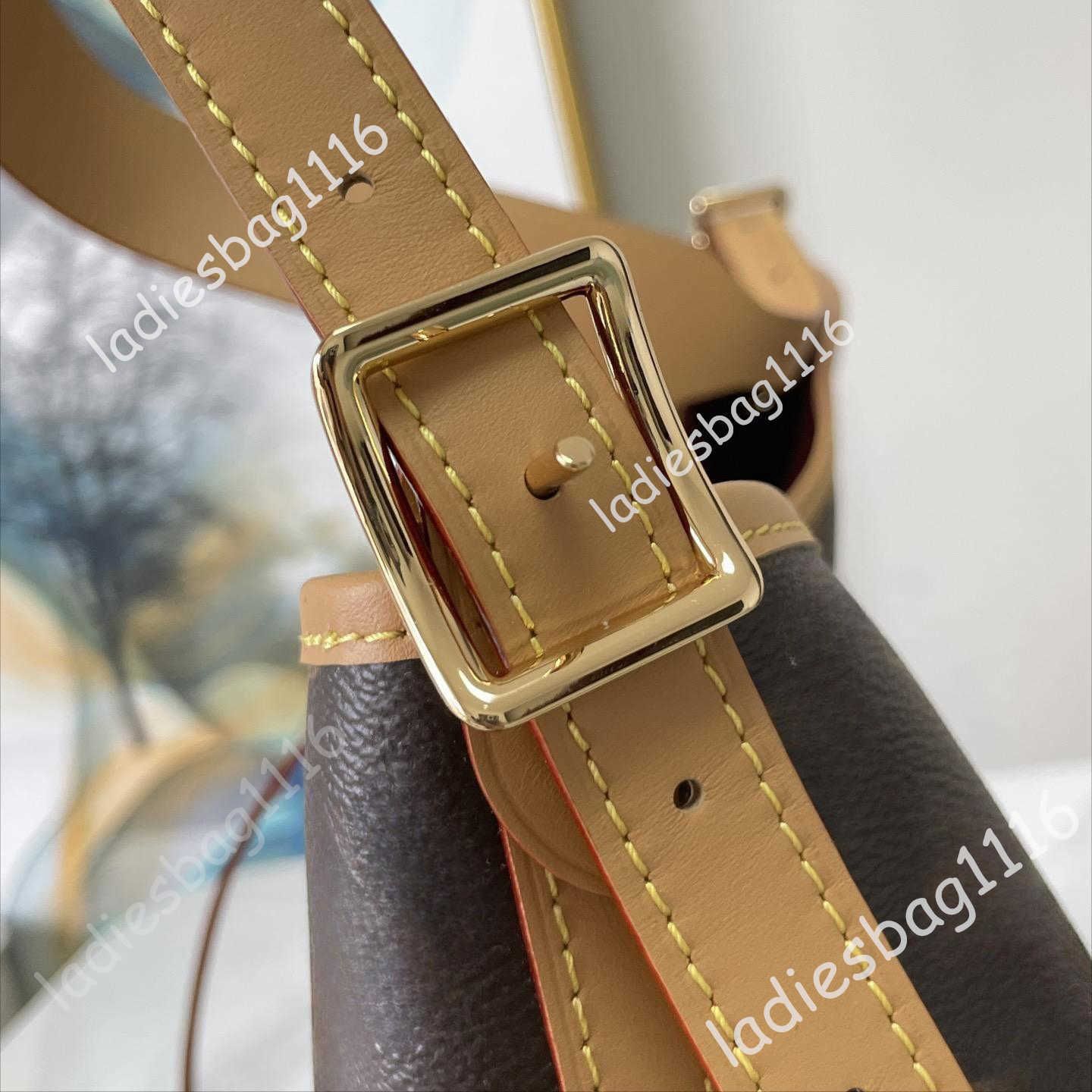 High quality Carryall Shoulder Bags Fashion MM PM Tote Bag Designer Womens Handbags Canvas Leather Vintage Carry All 2 In 1 Hobo With Wallet detachable shoulder strap - 8 of 8