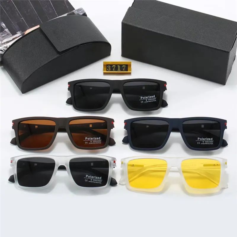 Designer Sunglasses For Women Men Sun Glasses Fashion Classic Sunglasses Luxury Polarized Pilot PC Frame Oversized UV400 Eyewear 3717 - 5 of 5