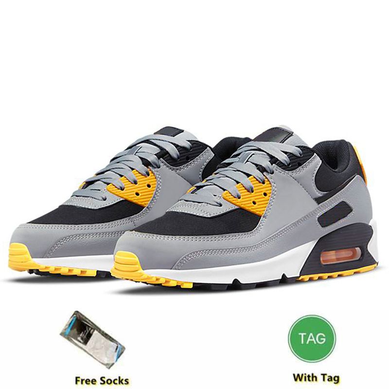 Designer 90 Running Shoes Men Women Fashion Shoes Leather Mesh Triple Black White Red Blue Light Smoke Grey Sneaker Trainers Outdoor Sports Tennis Eur 36-45 - 9 of 9
