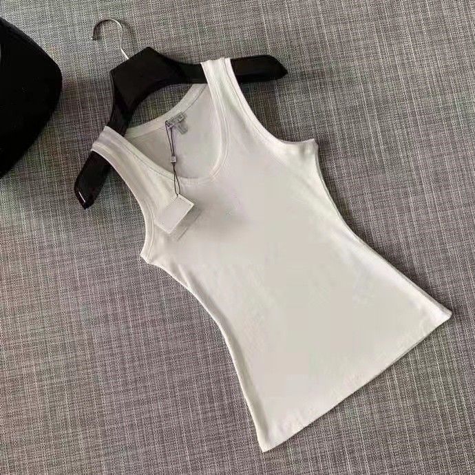 Brand Fashion Women's Tank Top Camis Embroidery Print Slim Vest Daily Casual Clothing - 8 of 8