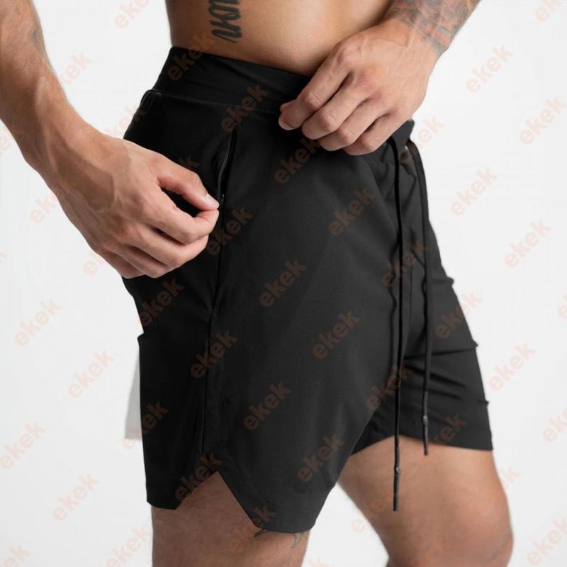 Men Jogger Pants Yoga Suit Pull Rope Gym Quick Dry Pants Running Draw Ropetrack Pants Fitness Training Leg Girdle Long Pants Athletic Shorts Climbing Trousers - 6 of 6