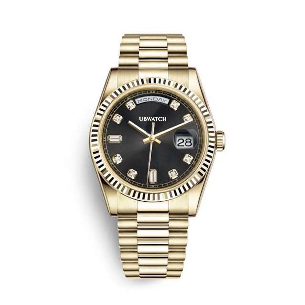 Jason Store U1 Rolesor Factory ST9 Watch Bark Finish President Automatic Movement 40MM Men Watch Watches 904L Stainless Steel Bracelet Mens Wristwatches - 6 of 8