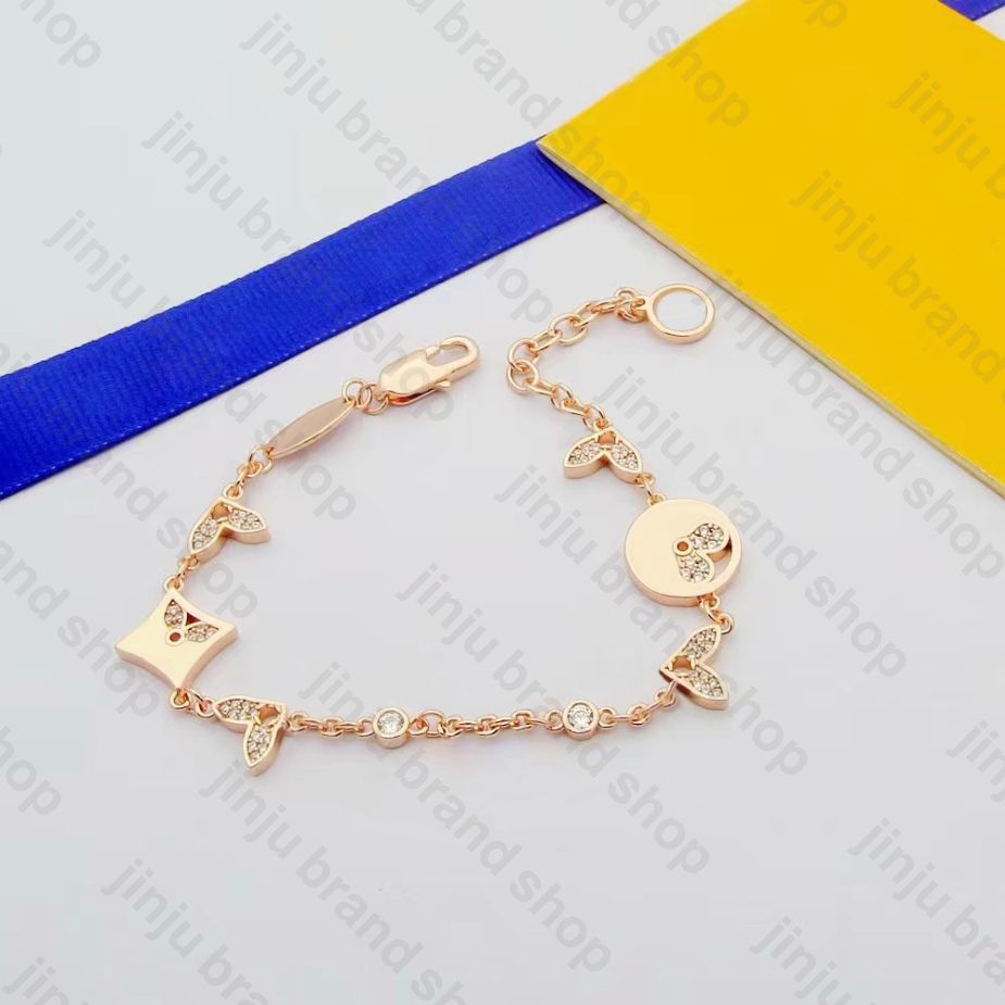bangle bracelet jewelry woman designer bracelet 18k gold plated stainless steel jewlery 925 sterling silver jewelry womens accessory flower luxury braclets gift - 9 of 9