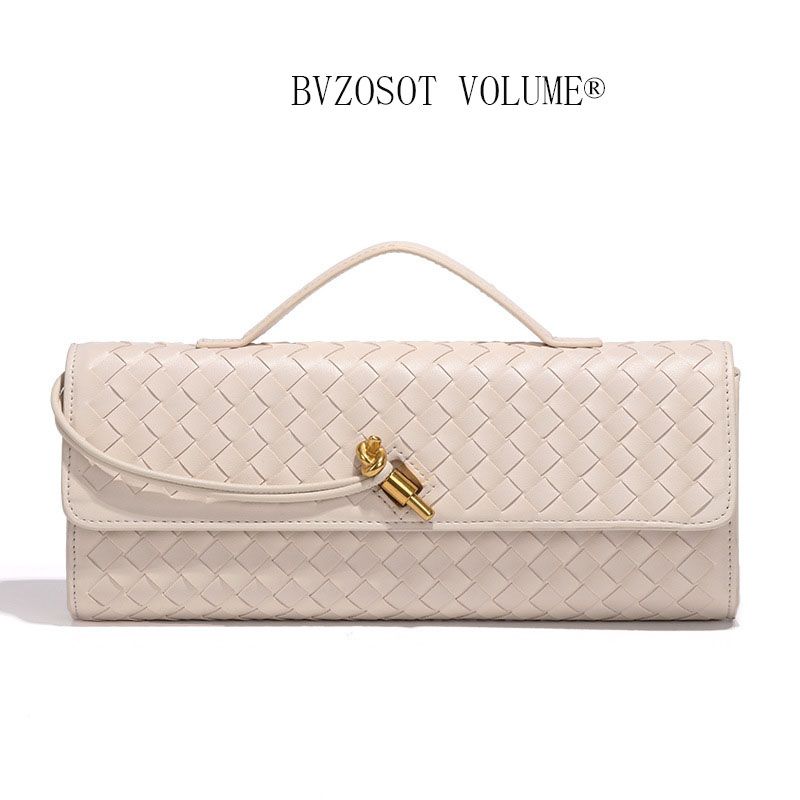 Fashion Hand - knitted Evening Baguette Bag Accordion Bag Horizontal - style Handheld Single - shoulder and Cross - body Bag bags - 6 of 8