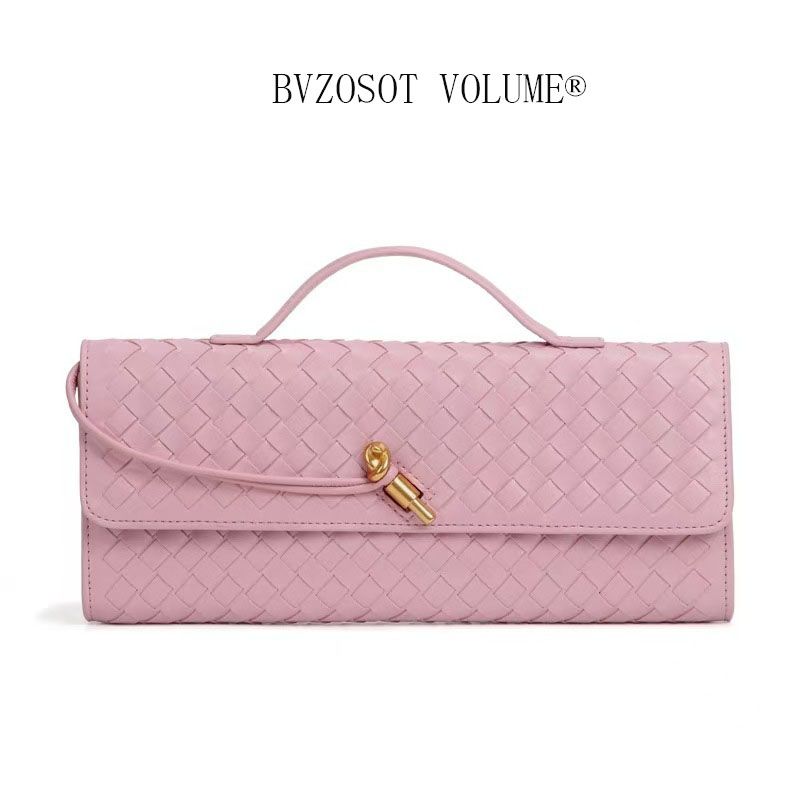 Fashion Hand - knitted Evening Baguette Bag Accordion Bag Horizontal - style Handheld Single - shoulder and Cross - body Bag bags - 5 of 8