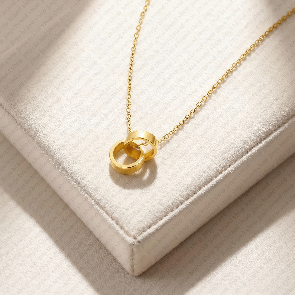 love necklace luxury jewelry designer necklace for woman circle pendant necklace with diamond 45cm screw necklace cross stone stainless steel necklace womens gift - 7 of 9