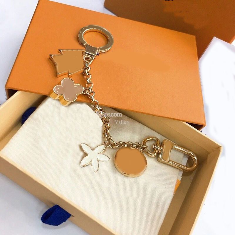 Holder S Designers Keychain Car Key Fashion Flower Keyring Bag Charm Lovers Gift 2211103Z 02 - 2 of 3