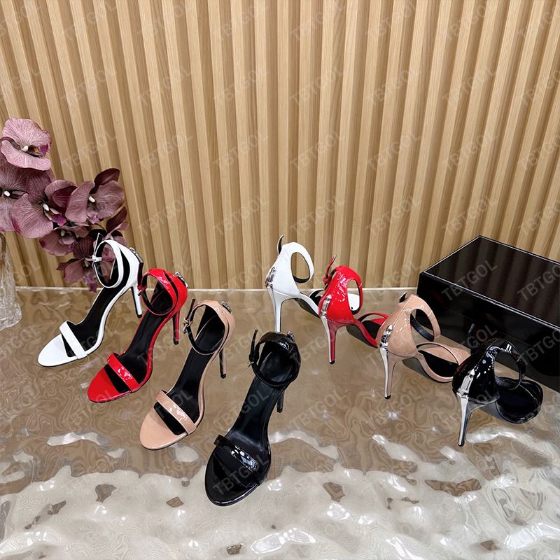 Designer Fashion Women Pointed Toe Dagger Stiletto Sandals Open Heel Suede High Heels Summer Open Heel High Heels 998 - 2 of 8