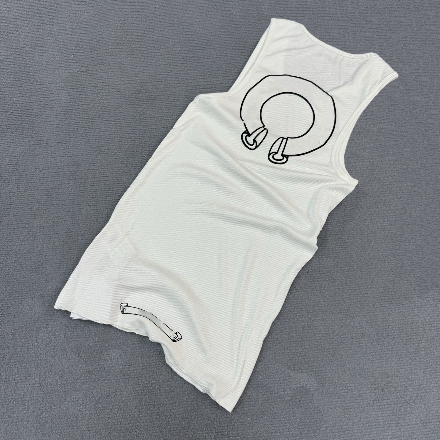 Designer Womens Tank Top Letter Pattern Print Cotton Vest Luxury Summer Casual Slim Sleeveless Vest Top for Women - 5 of 9