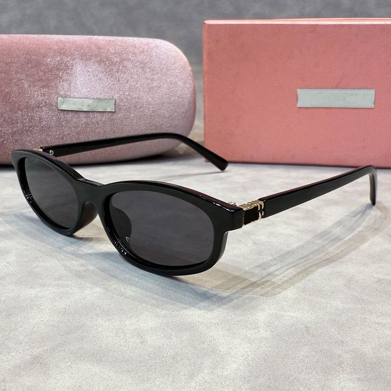 Designer Sunglasses for womens sunglasses men sunglass woman rimless frame mirror cat eye shades luxury sun glasses for women Y2K spicy girl gift High quality - 7 of 8