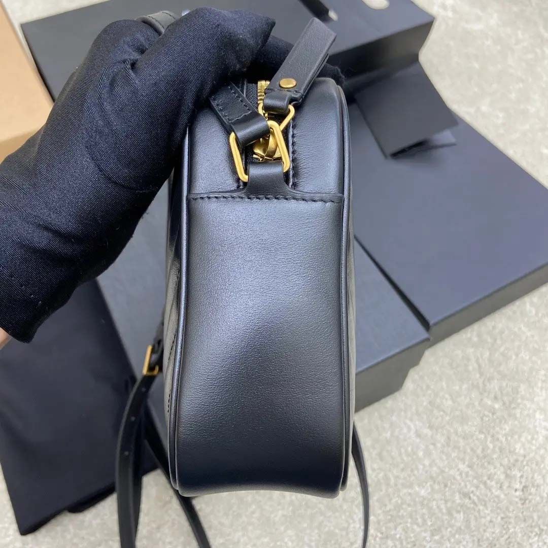 designer bag luxury bag shoulder bag wallet yslcross body bag womens camera bag high quality leather mini shoulder bag fashion envelope bag underarm bag - 6 of 9
