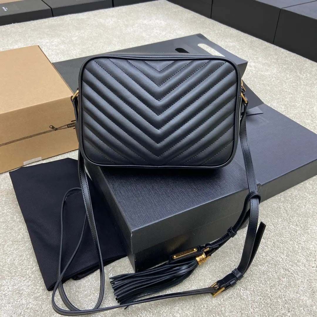 designer bag luxury bag shoulder bag wallet yslcross body bag womens camera bag high quality leather mini shoulder bag fashion envelope bag underarm bag - 4 of 9