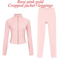 2pc Rose pink gold J+L