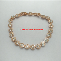 224 rose gold with box