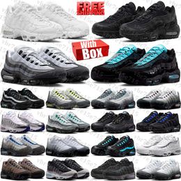 free shipping with box Designer 95 95s sneakers Running Shoes neon Pink Foam black trainers for mens womens chaussure black Outdoor men women Sports runners - denook