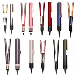 Hair straightening iron hair straightener hair dryer flat iron straight clip straighten hair thermal straightener all-in-1 styling tool salon fashion home trave - denook