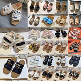 Free Shipping Designer chloshoes chlosaddle choe sandals slides clogs heels slippers woody claquette sliders sandles shoes for mens d h gate womens sandale - denook