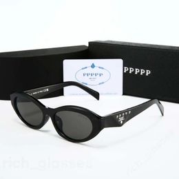 Luxury Designer Sunglasses Triangular Signature Angular Frame UV400 Protection Anti Glare Vintage Retro Eyewear for Men Women Fashion Sun Glasses with Box - denook