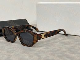 Fashion Luxury Designer Sunglasses Men's and Women's Small Squeezed Frame Oval Glasses Premium UV 400 Polarized Sunglasses - denook