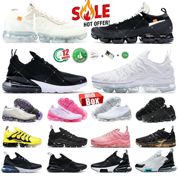 With Box Tn Plus Running Shoes 270 Mens Women Sneakers Triple White Black Cherrys Re Knicks University Blue Game Royal Obsidian Walking Sports Trainers Size 36-47 - Shoes & Accessories - denook
