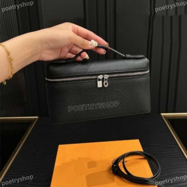 Designer Bags Lunch Box Women Bags Designer Makeup Handbag Genuine Leather Handbags Canvas Ostrich Stranded Two Way Shoulder Crossbody bag - Bags, Luggage & Accessories - denook