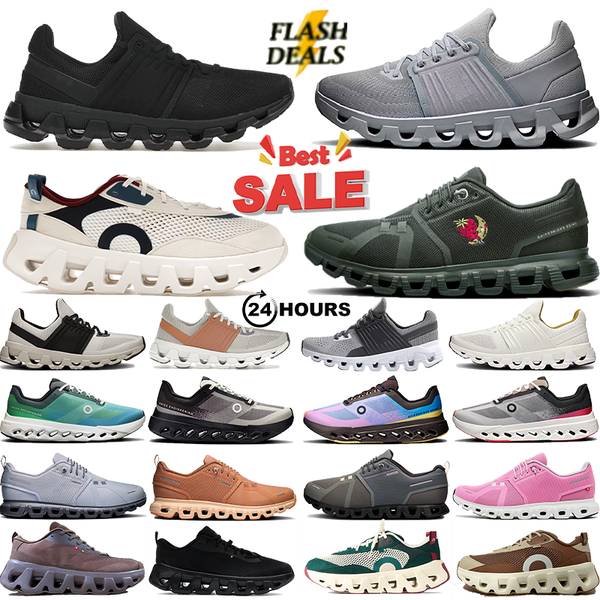 With Box Running Cloudes Designer shoes ons men swift3 Amp Women x4 5sport sneaker White All Black Alloy Glacier Cobalt Sky surfer Jogging Runners outdoor trainers - Shoes & Accessories - denook