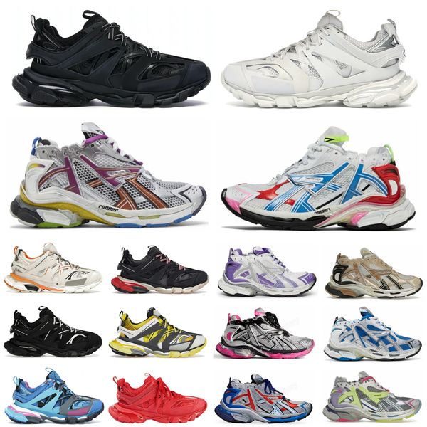 Desinger Casual Shoes Runner 7 7.0 Track Led Sneaker Tracks 3 3.0 Platform Sneakers Luxury Paris Gomma Leather Trainer Extraordinary Runners Mens Trainers 35-46 - Shoes & Accessories - denook