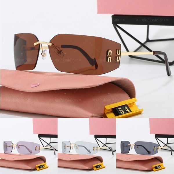 YQ Designer sunglasses women for luxury sunglasses classic glasses design curved Lenses shades travel outdoor with box - Fashion Accessories - denook