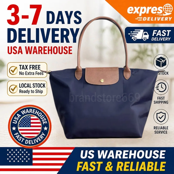 Designer bag Nylon Tote Shoulder Bags Champes Bag tote Bags Women Medium Large Capacity Shopping bags - Bags, Luggage & Accessories - denook