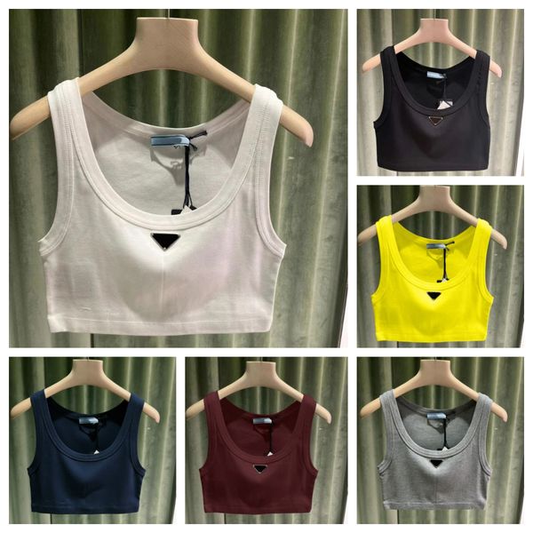 Designer Tops Womens Tank Top Luxury Brand Letter Printed Y2K Sexy Hot Chicks Vest Summer Fashion Casual Simple Slim Versatile Sleeveless Vest - Apparel - denook