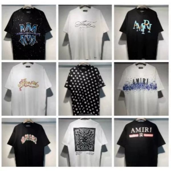 Designer shorts men short shirt Men T-Shirt High Street High quality Cotton Designer Mens Shirts tee Thick S-XL - Apparel - denook
