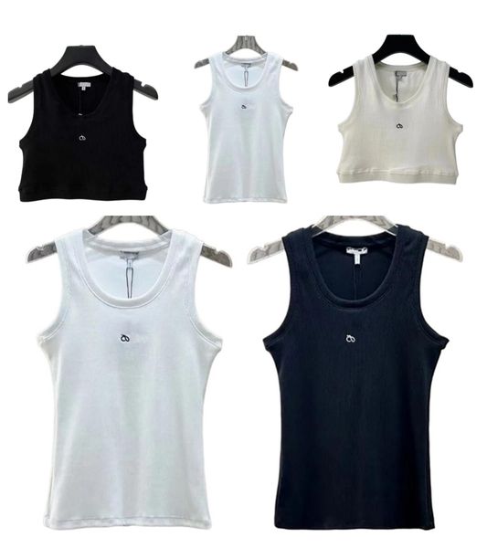 Designer Tank top Summer Women T Shirts Crop Top Sexy Off Shoulder Black Tank Casual Sleeveless Backless Shirt - Apparel - denook