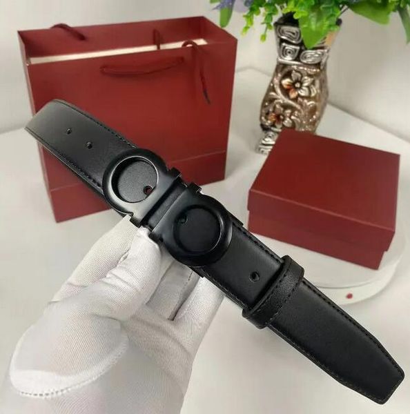 man leather belt belts designer for men big Smooth buckle classic fashion mens AA - Fashion Accessories - denook
