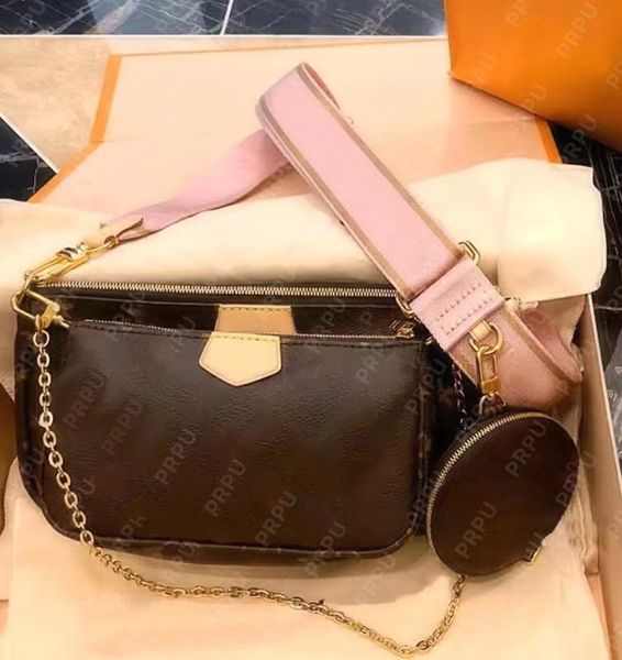 Designer purse women shoulder bags luxury handbag accessories crossbody bag mini Baguette borse coin purse sling bag embossed bag black sac a main dicky0750 PRPU - Bags, Luggage & Accessories - denook