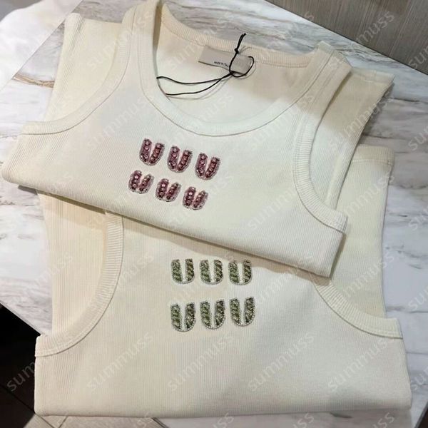 Womens clothes t shirt designer women sexy halter tops party crop top embroidered tank top spring summer backless shirt - Apparel - denook