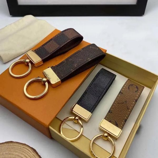 2025 DRAGONNE KEY HOLDER Accessories Designer Floral Canvas Keychain Car Key Chain Ring Charm Pochette Accessoires Name Tag Hot Stamping Stamp 5JL8 - Fashion Accessories - denook