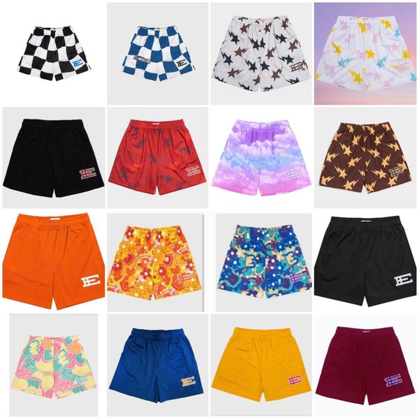 Men's Women's Basic Shorts fitness shorts mesh breathable beach pants sports series basketball pants New York 073101 - Apparel - denook