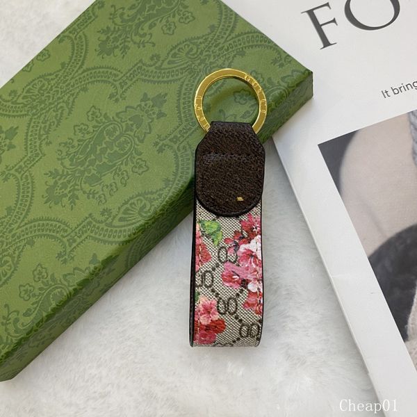 Handmade designer keychains dragonne multicolor key chain women men brown leather bag wallet lanyard plated gold accessories dragonne keychain letter - Fashion Accessories - denook