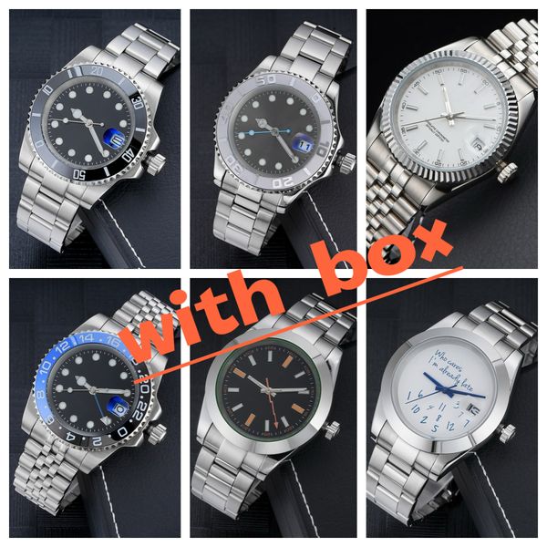 Mens Mechanical Watches 36/41MM Automatic Full Stainless steel Luminous Waterproof 28/31MM Quartz Women Watch Couples Style Classic Wristwatches montre de luxe - Watches - denook