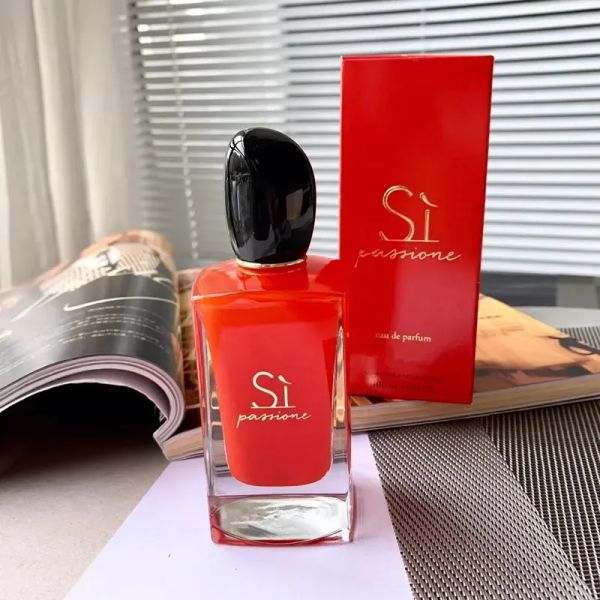 Brand Perfumes 100ml Meet SI Perfume for Women Longlasting EDP Glamorous Ladies Premium Spray Pink-Red SI Fragrance - Health & Beauty - denook