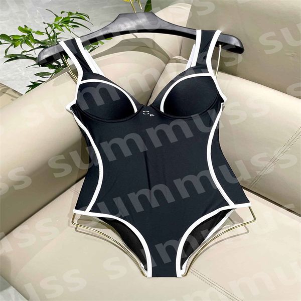 Designers Sexy 1 Piece Swimwear Women Fashion Swimsuit Summer Vacation Bathing Suit High Cut Beachwear Solid Print New Bather Bikini - Apparel - denook