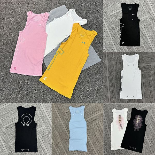 Designer Womens Tank Top Letter Pattern Print Cotton Vest Luxury Summer Casual Slim Sleeveless Vest Top for Women - Apparel - denook